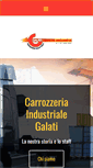 Mobile Screenshot of carrozzeriaindustrialegalati.com